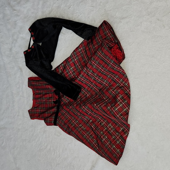 George Other - Girls George Plaid Dress